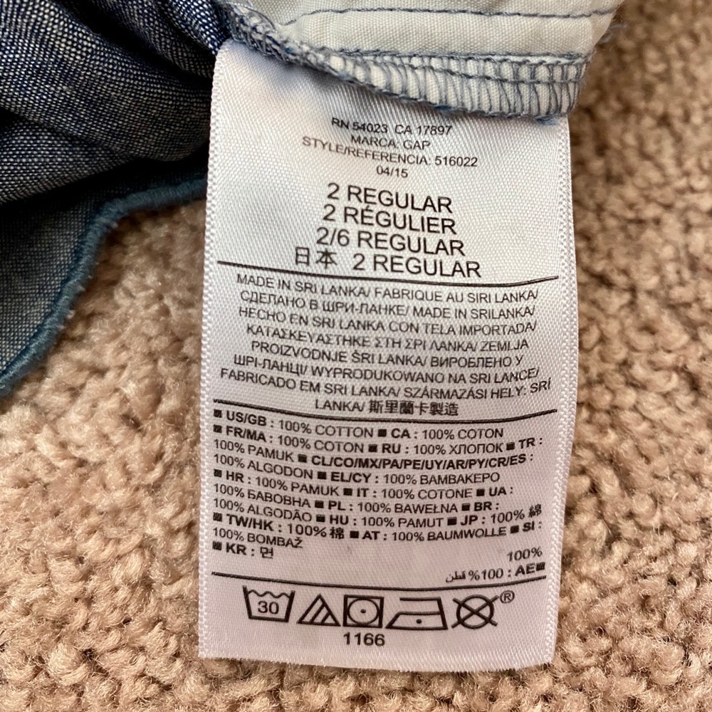 Gap Summer Shorts SCALLOPED HEM - Picture 7 of 12